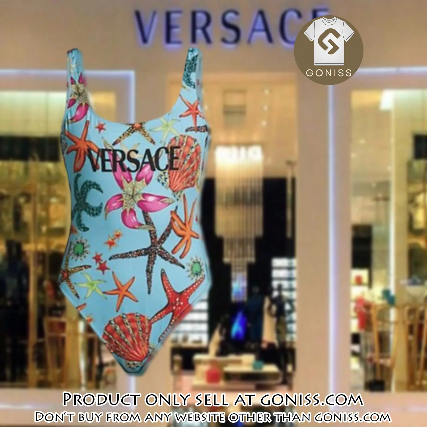 Versace swimwear beachwear one piece swimsuit osw1078 gn1204673